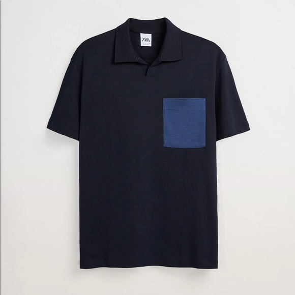 Zara Other - ZARA Pocket Polo Shirt